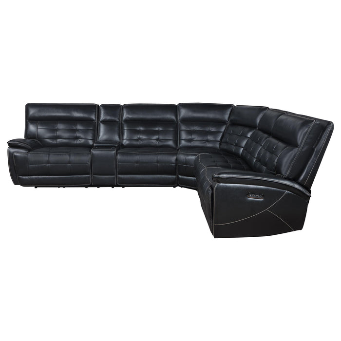 Hewitt Dual Power Reclining Sectional - De Avenue Furniture