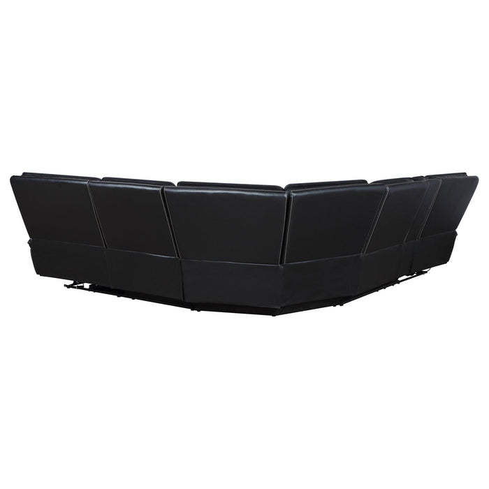 Hewitt Dual Power Reclining Sectional - De Avenue Furniture