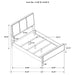 Arini Panel Bed - De Avenue Furniture