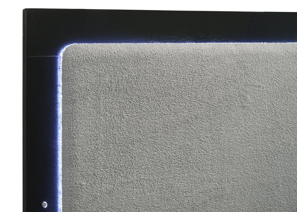 Caraway Panel Bed with LED Lighting - De Avenue Furniture