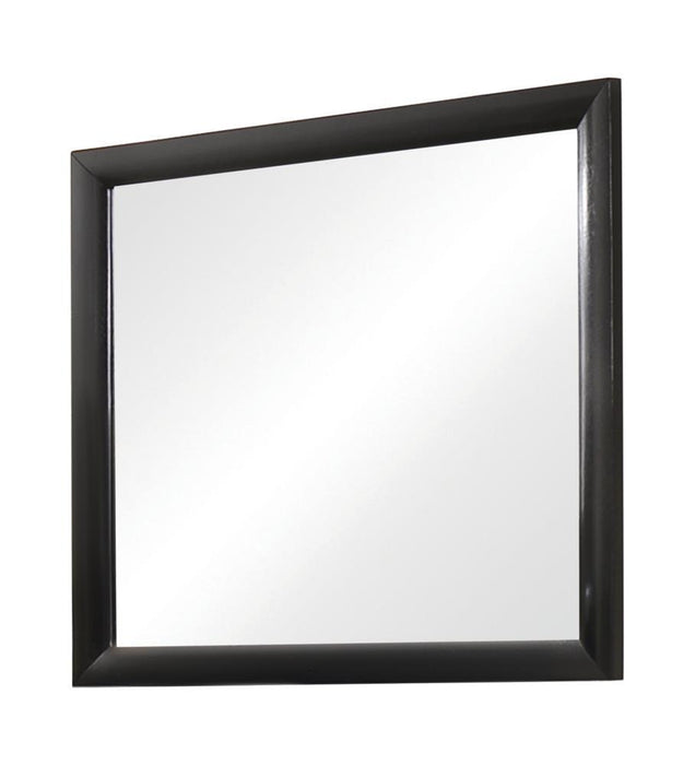 Briana Rectangle Dresser Mirror Black - De Avenue Furniture