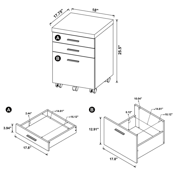 Skylar Desk Set - De Avenue Furniture