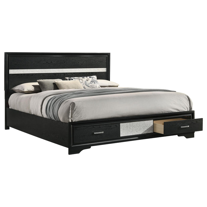 Miranda Panel Platform Storage Bed - De Avenue Furniture