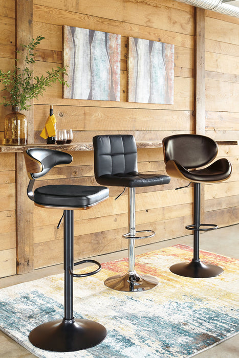 Bellatier Adjustable Height Bar Stool - De Avenue Furniture