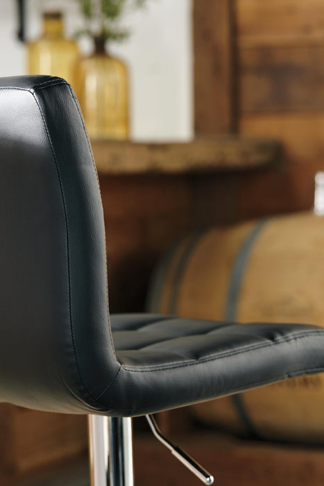 Bellatier Adjustable Height Bar Stool - De Avenue Furniture