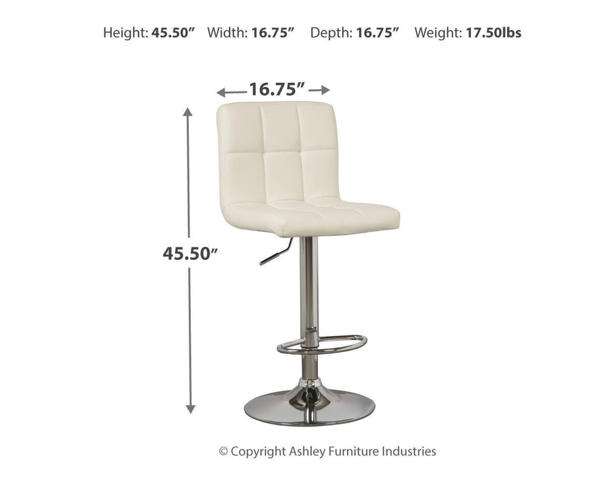 Bellatier Adjustable Height Bar Stool - De Avenue Furniture