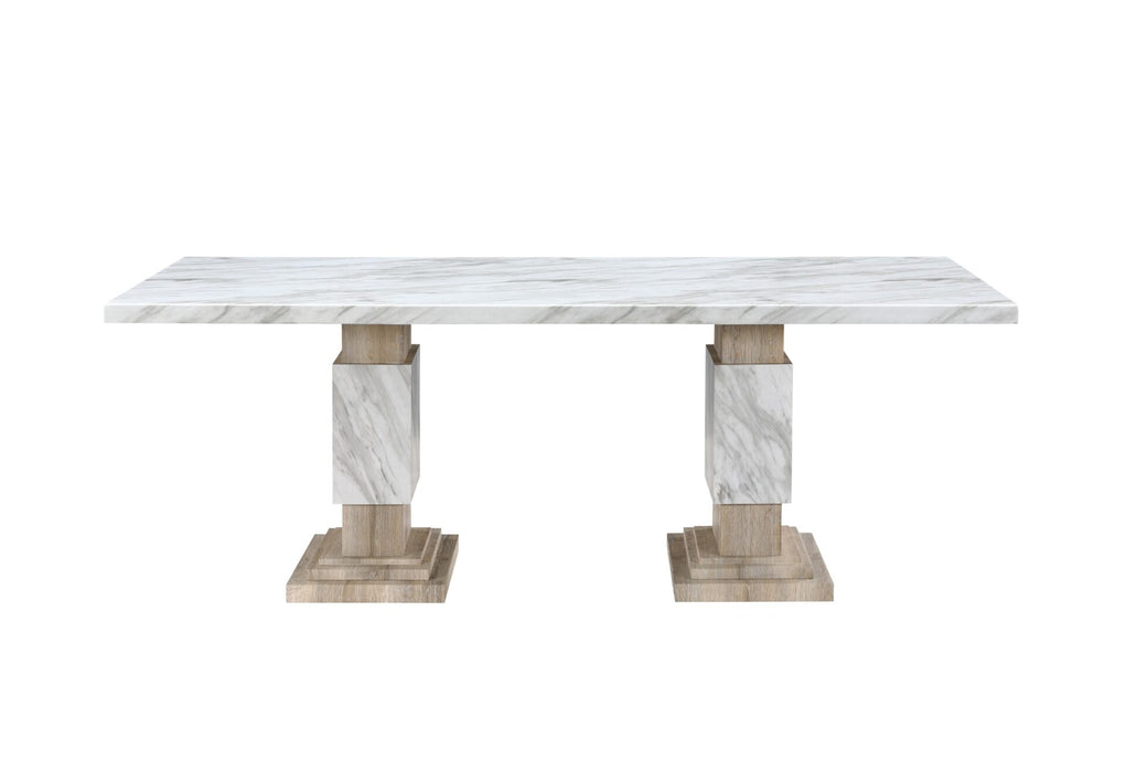 D12 Natural Dining Table - De Avenue Furniture