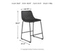 Centiar Counter Height Bar Stool - De Avenue Furniture