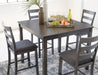 Bridson Counter Height Dining Table and Bar Stools (Set of 5) - De Avenue Furniture