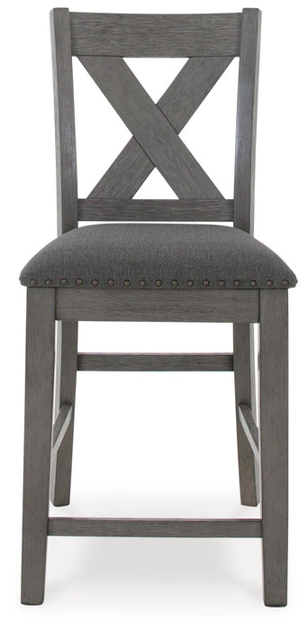 Caitbrook Counter Height Dining Table and Bar Stools (Set of 7) - De Avenue Furniture