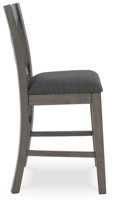 Caitbrook Counter Height Dining Table and Bar Stools (Set of 7) - De Avenue Furniture