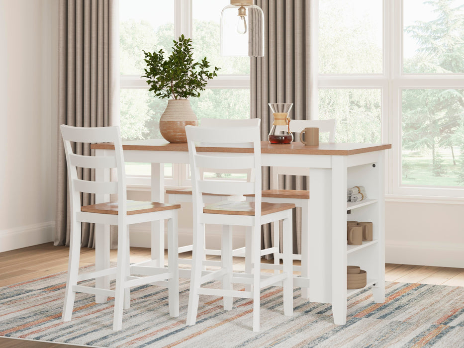 Gesthaven Counter Height Dining Table - De Avenue Furniture