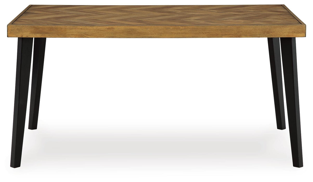 Blondon Dining Table and 6 Chairs (Set of 7) - De Avenue Furniture