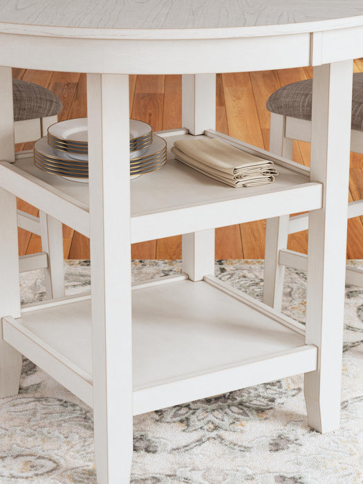 Erinberg Counter Height Dining Table and 4 Barstools (Set of 5) - De Avenue Furniture