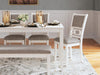 Erinberg Dining Table and 4 Chairs and Bench (Set of 6) - De Avenue Furniture