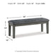 Hallanden 50" Dining Bench - De Avenue Furniture