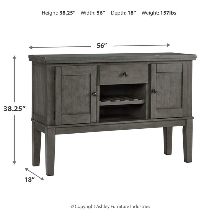 Hallanden Dining Server - De Avenue Furniture
