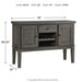 Hallanden Dining Server - De Avenue Furniture