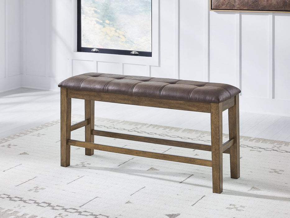 Urbinforte Counter Height Dining Bench - De Avenue Furniture