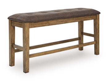 Urbinforte Counter Height Dining Bench - De Avenue Furniture