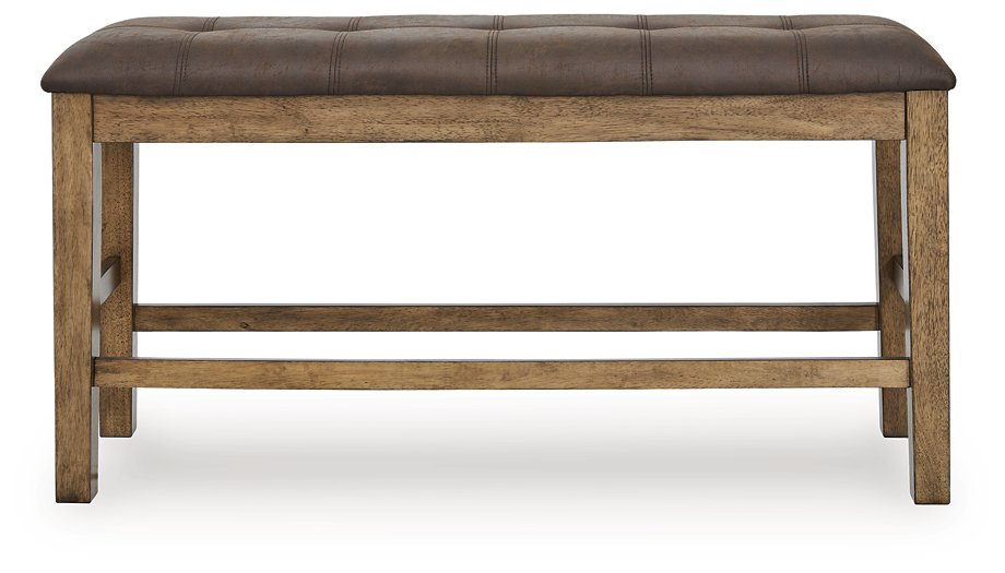 Urbinforte Counter Height Dining Bench - De Avenue Furniture