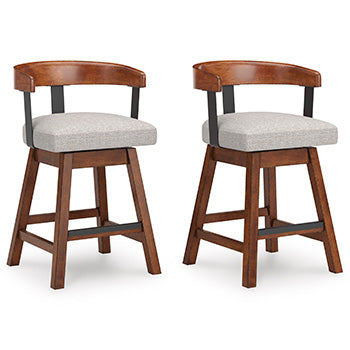 Ralene Counter Height Barstool (Set of 2) - De Avenue Furniture