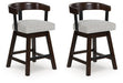 Haddigan Counter Height Barstool (Set of 2) - De Avenue Furniture