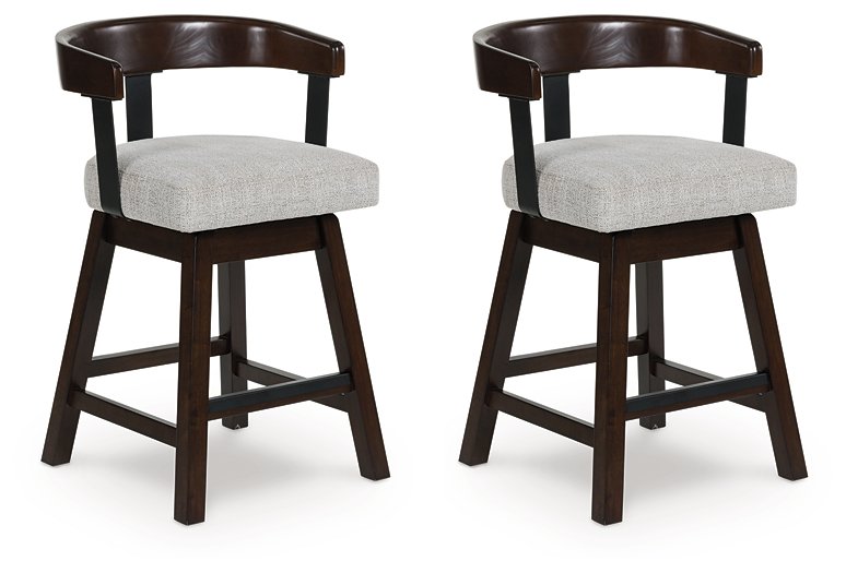 Haddigan Counter Height Barstool (Set of 2) - De Avenue Furniture
