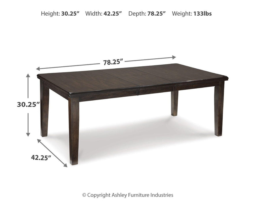 Haddigan Dining Extension Table - De Avenue Furniture