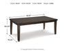 Haddigan Dining Extension Table - De Avenue Furniture