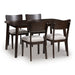 Mallenette Dining Table and 4 Chairs (Set of 5) - De Avenue Furniture