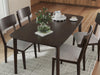 Mallenette Dining Table and 4 Chairs (Set of 5) - De Avenue Furniture