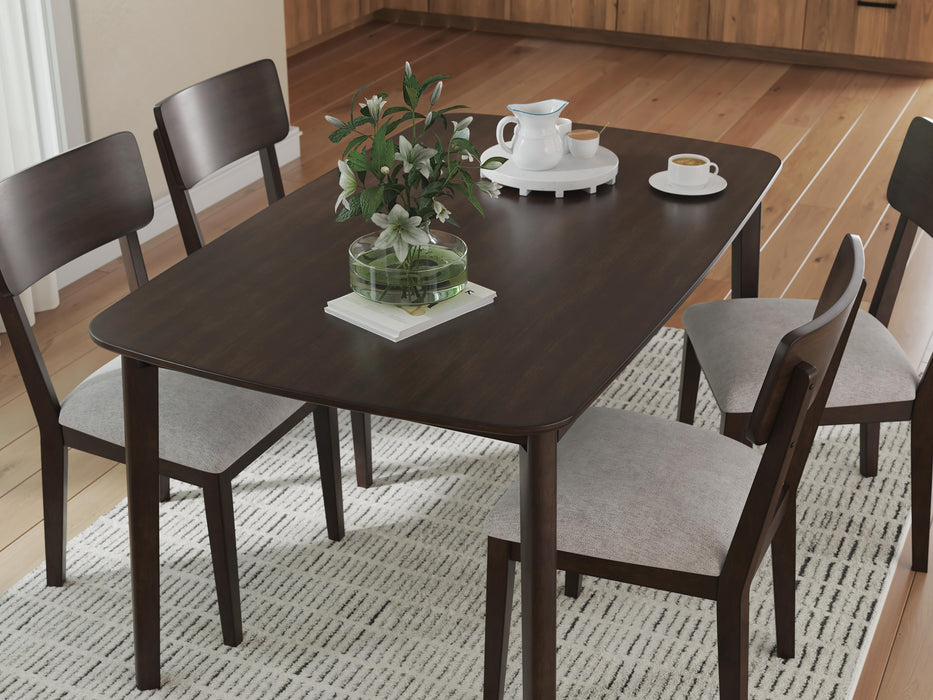 Mallenette Dining Table and 4 Chairs (Set of 5) - De Avenue Furniture