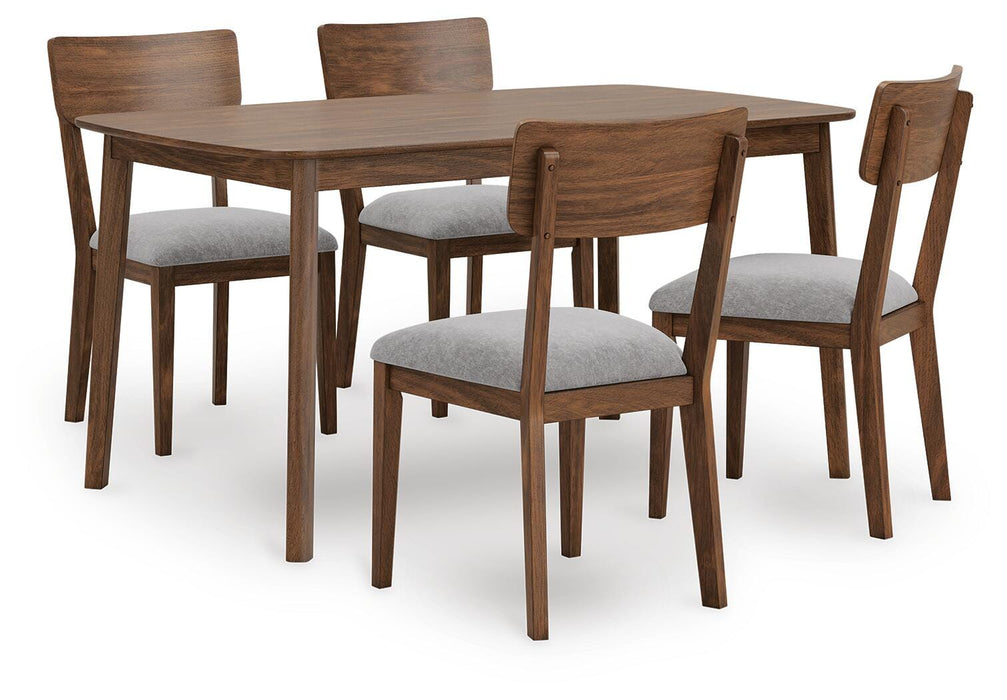 Tameride Dining Table and 4 Chairs (Set of 5) - De Avenue Furniture
