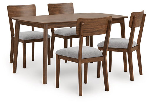 Tameride Dining Table and 4 Chairs (Set of 5) - De Avenue Furniture