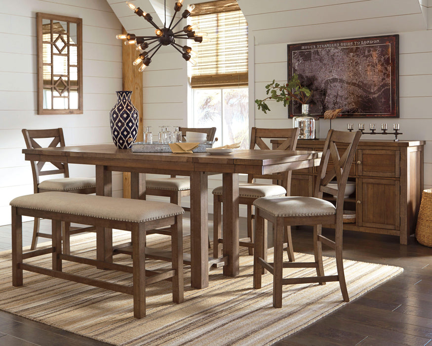 Moriville Counter Height Dining Set - De Avenue Furniture