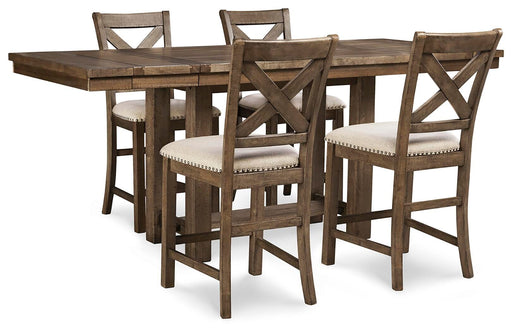 Moriville Counter Height Dining Set - De Avenue Furniture