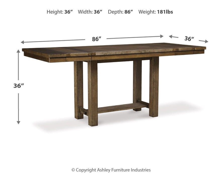 Moriville Counter Height Dining Set - De Avenue Furniture