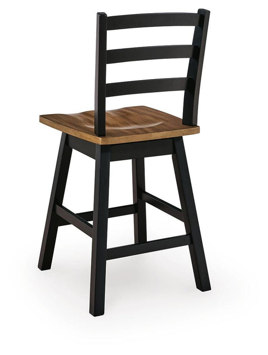 Wildenauer Counter Height Swivel Barstool - De Avenue Furniture