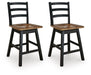 Wildenauer Counter Height Swivel Barstool - De Avenue Furniture