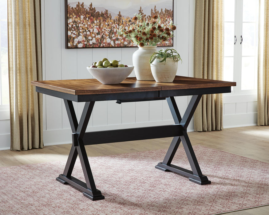 Wildenauer Counter Height Butterfly Extension Table - De Avenue Furniture