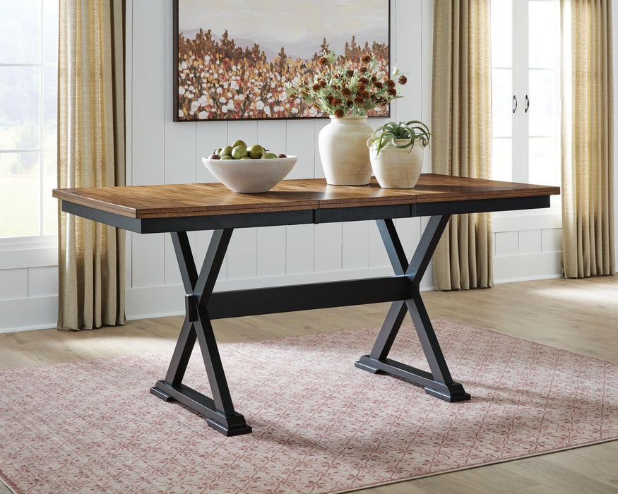 Wildenauer Counter Height Butterfly Extension Table - De Avenue Furniture