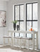 Robbinsdale Counter Height Dining Table and 3 Barstools Set - De Avenue Furniture