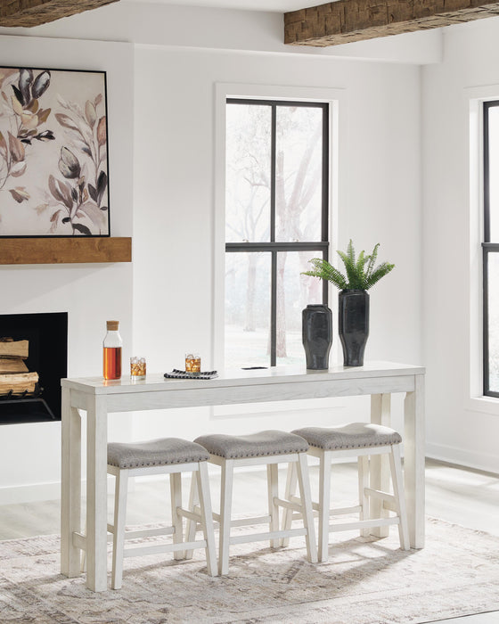 Robbinsdale Counter Height Dining Table and 3 Barstools Set - De Avenue Furniture