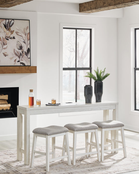 Robbinsdale Counter Height Dining Table and 3 Barstools Set - De Avenue Furniture