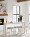 Robbinsdale Counter Height Dining Table and 3 Barstools Set - De Avenue Furniture