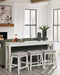 Robbinsdale Counter Height Dining Table and 3 Barstools Set - De Avenue Furniture