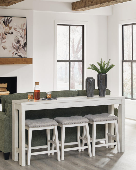 Robbinsdale Counter Height Dining Table and 3 Barstools Set - De Avenue Furniture