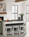 Robbinsdale Counter Height Dining Table and 3 Barstools Set - De Avenue Furniture