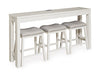 Robbinsdale Counter Height Dining Table and 3 Barstools Set - De Avenue Furniture